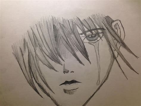 Crying Anime Guy By Austinsanime On Deviantart