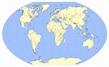 Grande mapa de ubicación de Nepal | Nepal | Asia | Mapas del Mundo