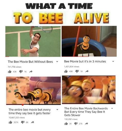 The Bee Movie But Without Bees V Bee Movie But It‘s In 3 Minutes V The