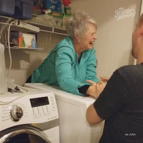 Scary Mommy Time Out Mom Gets Stuck Behind Dryer