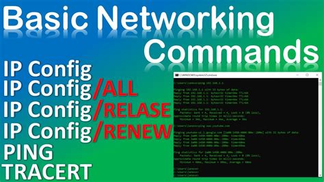 Basic Networking Commands Video 1 Ipconfig Explained Windows 10 How