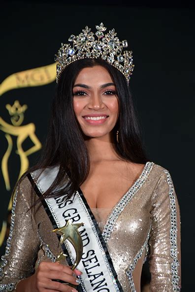 Meldequanne, she represent miss grand malaysia 2019 from sabah. Haaraneei wins first Miss Grand Selangor title - Citizens ...