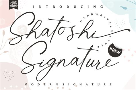 Shatoshi Signature So Fontsy