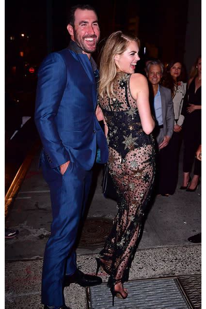 Kate Upton Flashes Her Butt In Sheer Dress During 24th Birthday Bash See The Cheeky Style