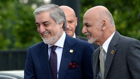 Фото © office of the president of afghanistan. Президент Афганистана и его оппонент подписали соглашение ...