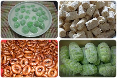 Photo about kuih traditional malay, pulut inti with banana leaf. 10 weirdly-named traditional Malaysian kuih-muih - TheHive ...