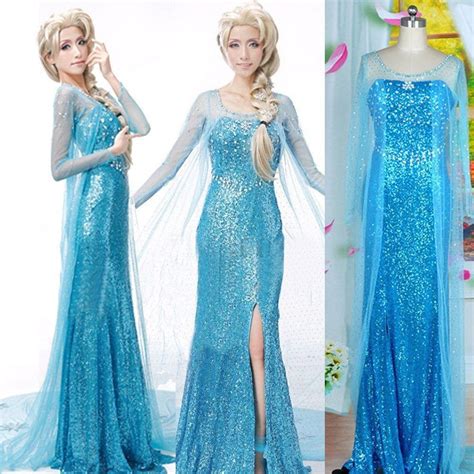 Elsa Frozen Adult Costume Dress Female W Slit Only 32 Blowout Price