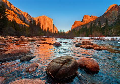 Yosemite National Park Valley View Sunset I Shot This Wh Flickr