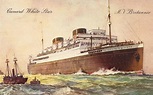 M.V. Britannic, Cunard, White Star Line | From Wikipedia, th… | Flickr