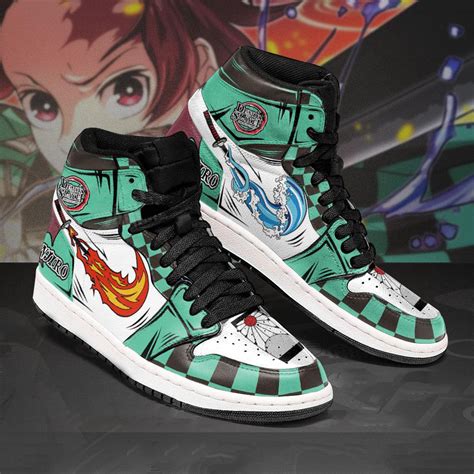 Kamado Tanjiro Air Jordan Sneakers Demon Slayer Anime Shoes M116