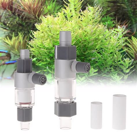 CO2 Atomizer Diffuser External Reactor Aquarium Fish Tank For 12 16mm