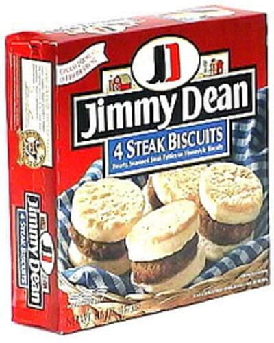 Jimmy Dean Steak Biscuits Hearty 66 Oz Nutrition Information Innit