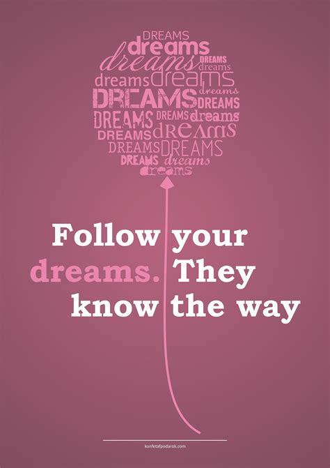 Follow Your Dream Inspirational Quotes Quotesgram