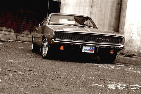 Dodge Charger Rt Retro Vintage Classic Muscle Car Poster My Hot Posters