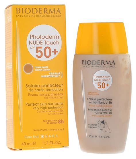 Photoderm Nude Touch SPF teinte dorée Bioderma