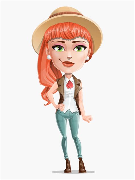 3d Cartoon Redhead Telegraph