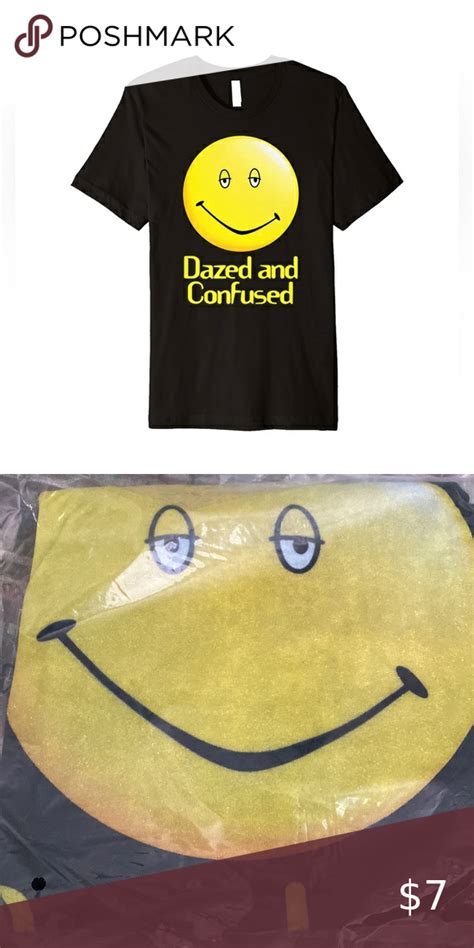 Dazed And Confused Smiley Face Black Tee Size 4xl In 2023 Dazed And