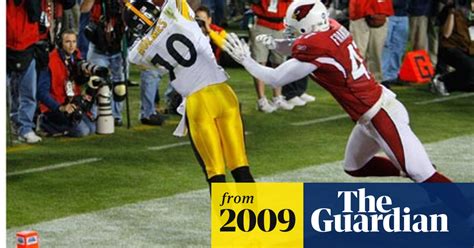 Holmes The Hero As Steelers Hit Cardinals For Six Nfl The Guardian