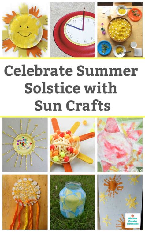 Celebrate Summer Solstice With Creative Sun Crafts For Kids