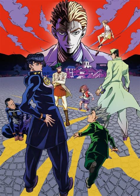 Jojo S Bizarre Adventure Diamond Is Unbreakable Has A New Poster On Its Official Site R Anime