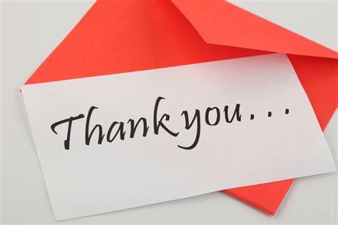 Give Thanks 4 Tips To Send A Better Thank You Note