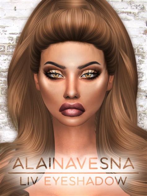 Alaina Vesna Liv Eyeshadow Sims 4 Downloads Eyeshadow Liv Pretty