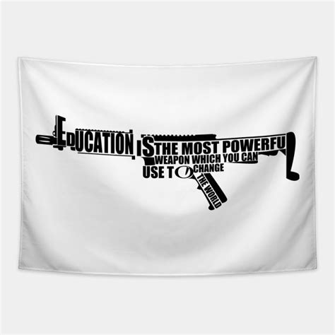 Education Is The Most Powerful Weapon Education Shirt Education