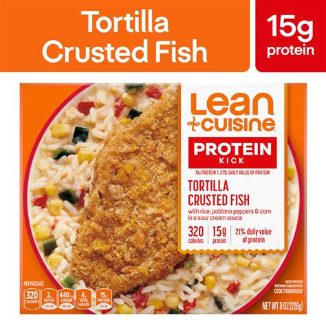 Lean Cuisine Tortilla Crusted Fish Meal Oz Frozen Walmart Com