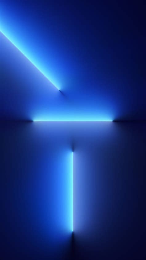 Iphone 13 Pro Light Beams Abstract Ios 15 Apple September 2021