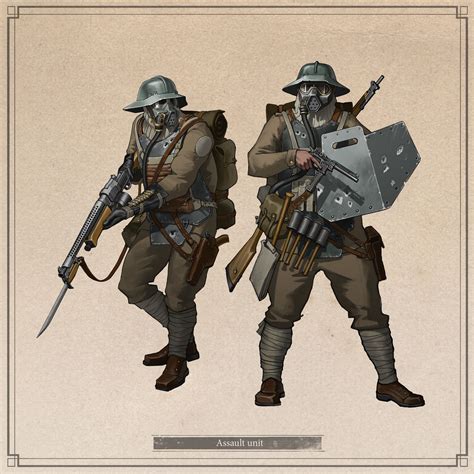 Steampunk Soldier Concept Art