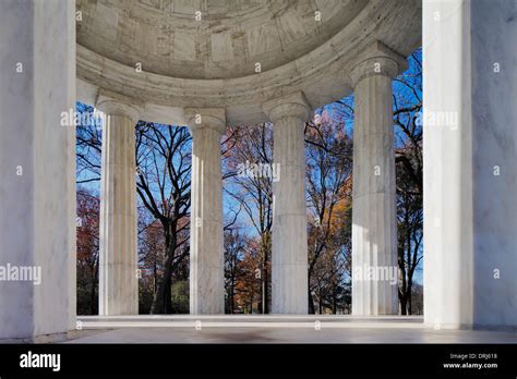 The District Of Columbia World War I Memorial In Washington Dc Usa