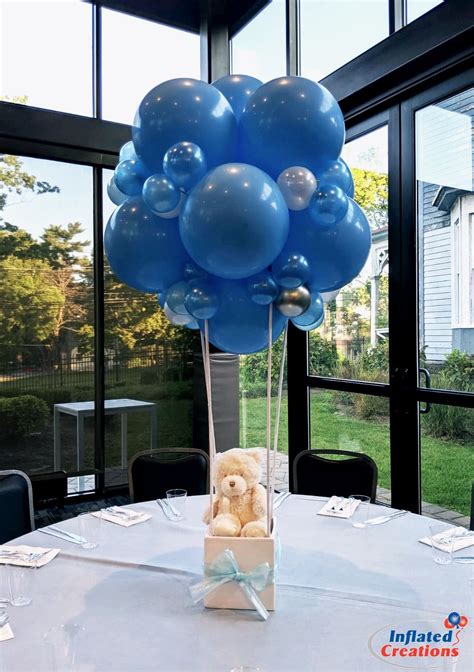 Baby Bear Hot Air Balloon Centerpieces Baby Shower Decorations