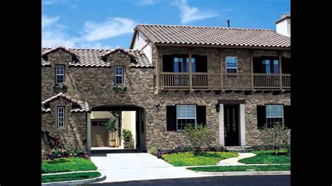 Great Rock And Brick Stucco Exterior Designs For Home