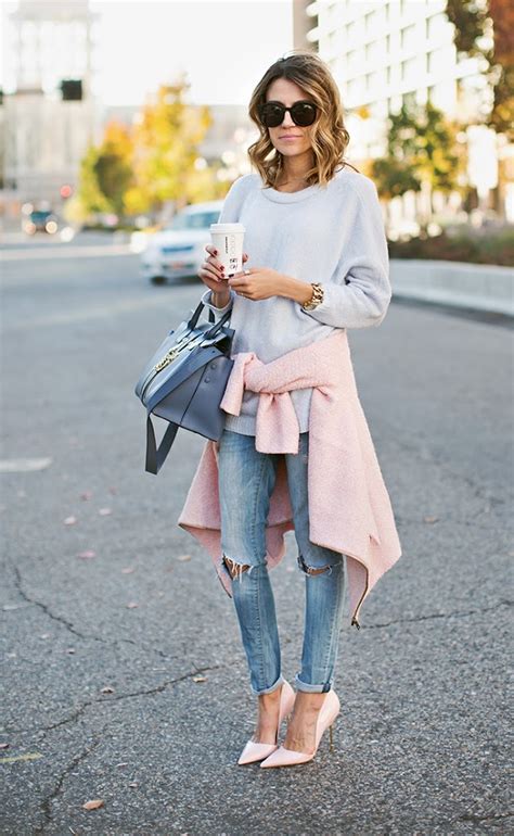 How To Wear Pastels In Fallwinter 16 Stylish Outfit Ideas