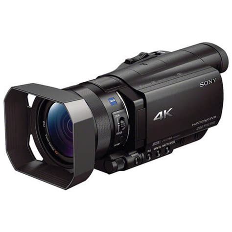 Filmadora Sony Fdr Ax100 4k Ultra Hd Emania Foto E Video