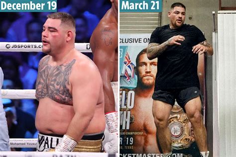andy ruiz jr shows stunning body transformation and says i had t s for anthony joshua bout