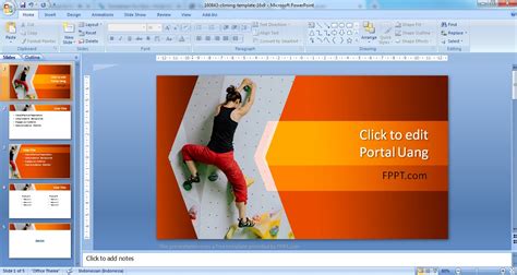 Template Ppt Keren Dan Menarik Contoh Gambar Template Imagesee