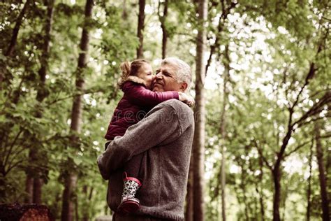 Love You So Much My Grandpa Stock Image Image Of Holding Adult
