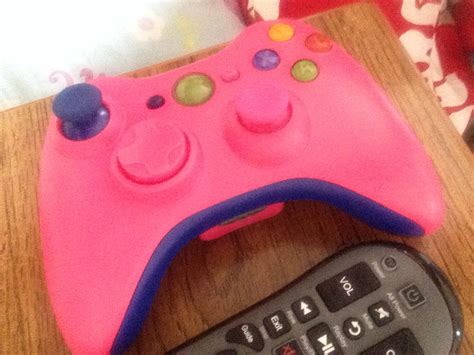 Pink Controller That I Customized For My Sister Custom Pink Control