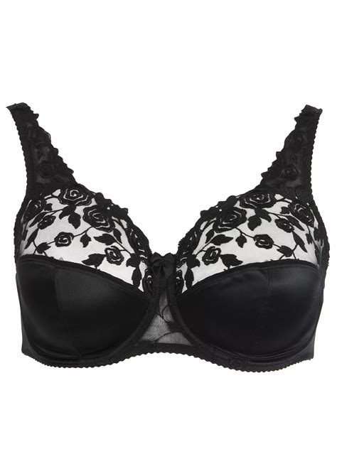 fantasie belle underwired full cup bra black at john lewis and partners