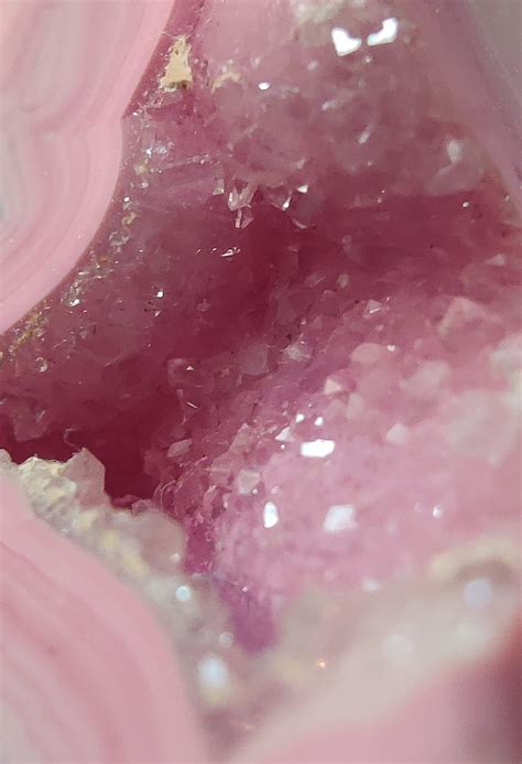 Pink Crystal Background
