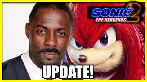 Idris Elba Officially Cast As Knuckles Sonic The Hedgehog 2 2022