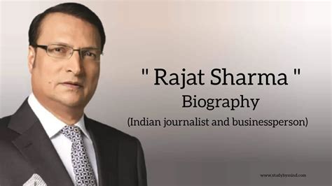 Rajat Sharma Biography In English Indian Journalist Age Net Worth