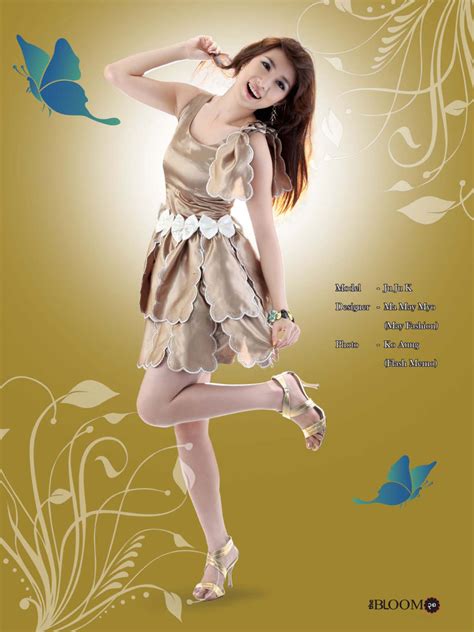 Arloos Myanmar Model Gallery Ju Ju K Flower Angel