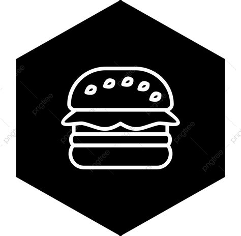 Hamburguesa Icono Diseño Png Burger Hamburguesa Icono Hamburguesa Con Queso Png Y Vector