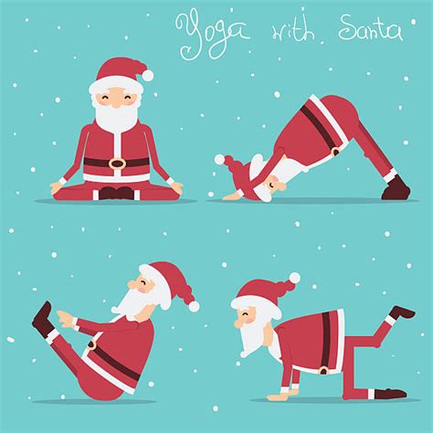 Christmas Exercise Illustrations Royalty Free Vector Graphics And Clip