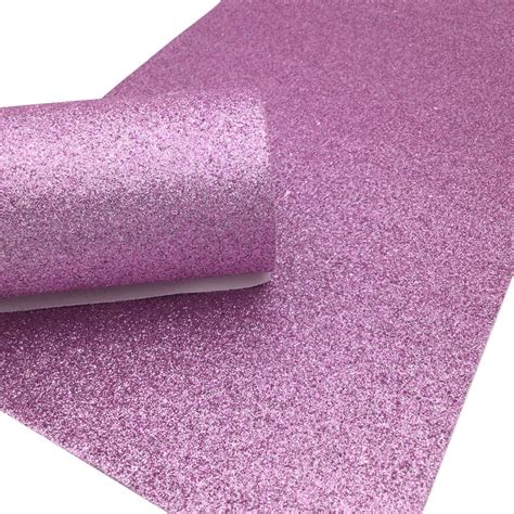 Lilac Fine Glitter Canvas Sheets Fine Glitter Fabric Fabric Etsy