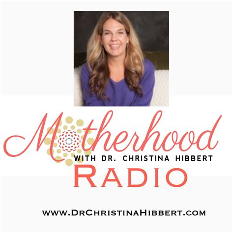 Motherhoodradiotv With Psychologist And Mom Of 6 Dr Christina