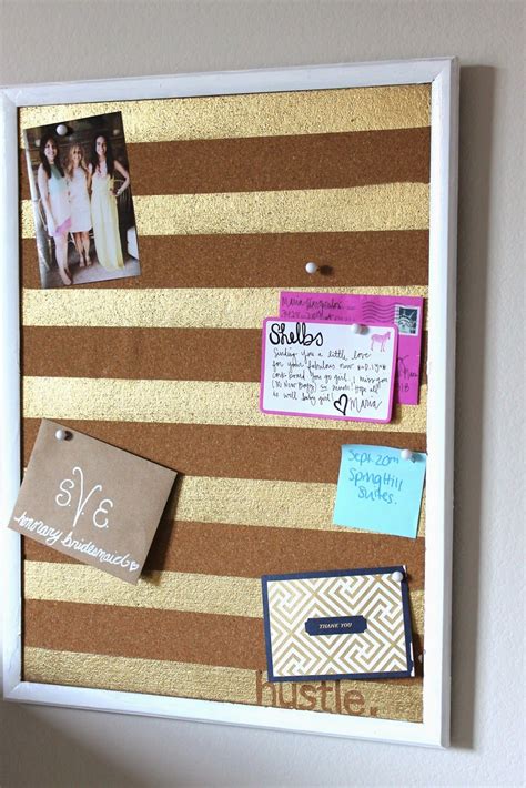 How To Make A Cork Pinboard For A Better Organized Home