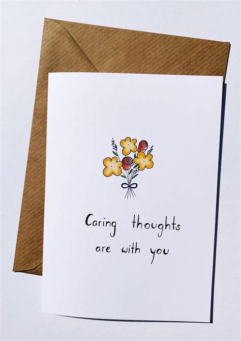 Condolence Card Flowers Beautiful With Deepest Sympathy Etsy